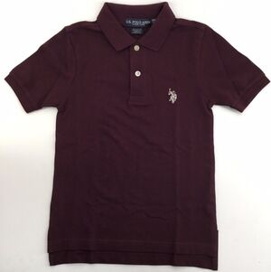 U.S. Polo Assn. Maroon/Burgundy Polo Shirt